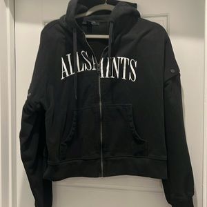 Black All Saints hoodie
